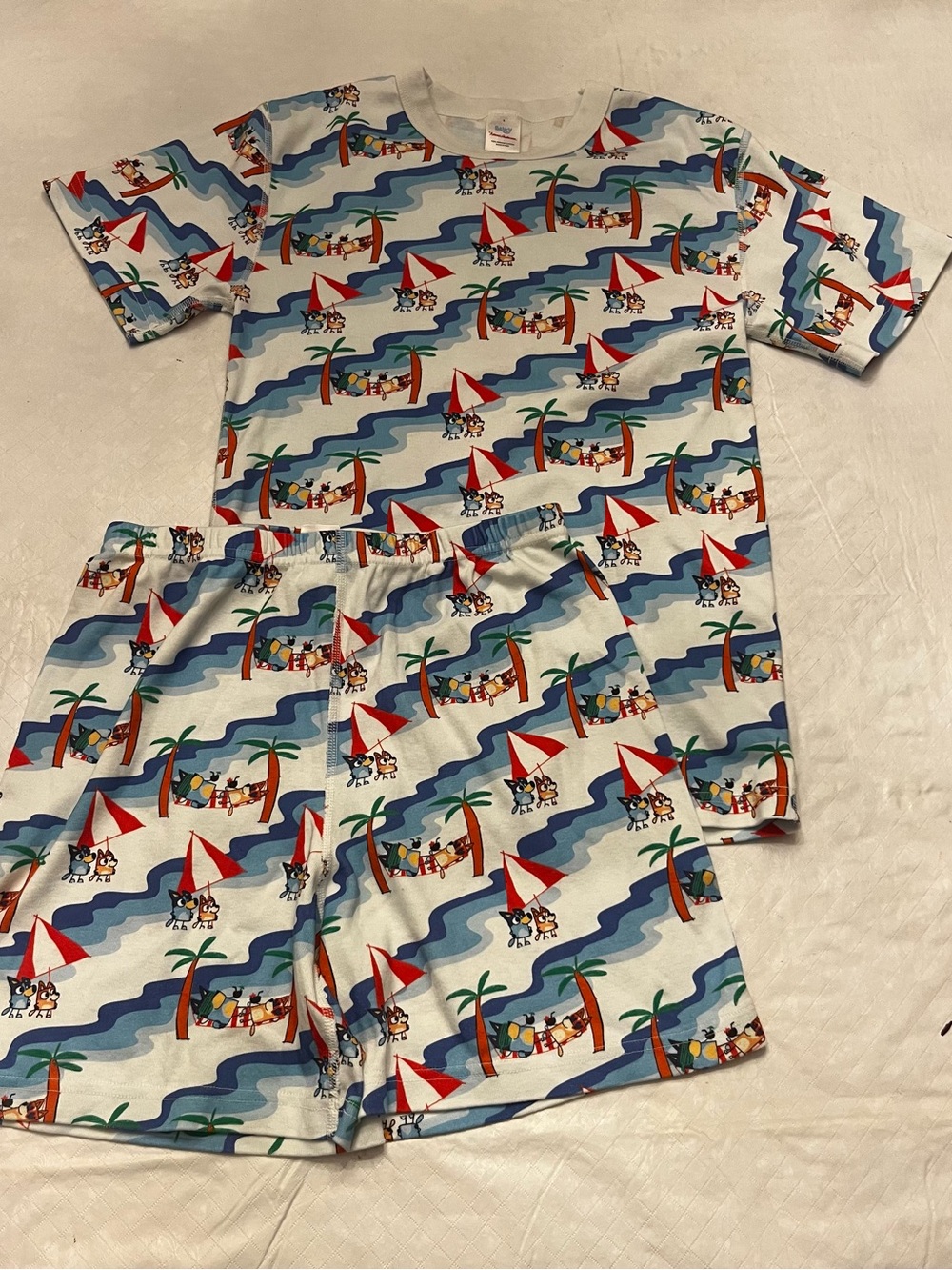 Hanna Andersson Bluey Print Pajama Set